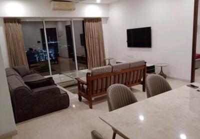 Hall Image of 2400 Sq.ft 3 BHK Apartment / Flat for rent in Lokhandwala Minerva, Worli Mumbai for Rs. 380000