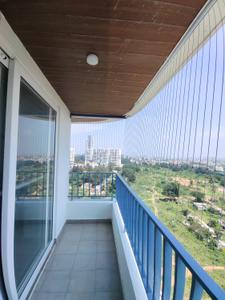 Balcony Image of 1640 Sq.ft 3 BHK Apartment / Flat for rent in Sipani Pennantia, Hulimavu Bengaluru for Rs. 65000