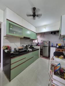 Kitchen Image of 853 Sq.ft 2 BHK Apartment / Flat for sale in Vision Shriram Corner Phase 2, Dhayari Pune for Rs. 6500000