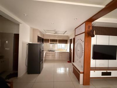 Hall Image of 1500 Sq.ft 3 BHK Apartment / Flat for rent in Orchid Skyrise, Harni Vadodara for Rs. 60000