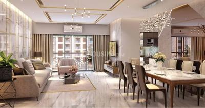 Hall Image of 1046 Sq.ft 2 BHK Apartment / Flat for sale in Rassaz Greens , Mira Road East Mira Bhayandar for Rs. 14000000