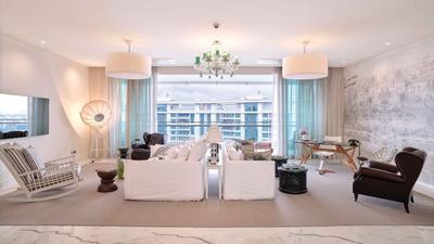 Hall Image of 5183 Sq.ft 4 BHK Apartment / Flat for sale in Panchshil Yoopune, Magarpatta City Pune for Rs. 95000000