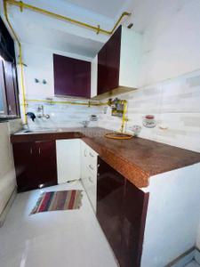 Kitchen Image of 887 Sq.ft 2 BHK Builder Floor for rent in Sultanpur New Delhi for Rs. 26000