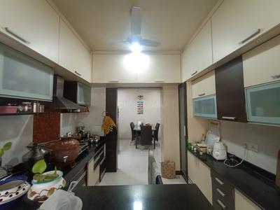 Kitchen Image of 1600 Sq.ft 3 BHK Apartment / Flat for rent in Shivaji Nagar Pune for Rs. 80000