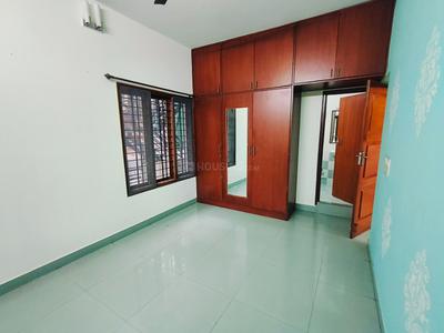 Bedroom Image of 1500 Sq.ft 3 BHK Builder Floor for rent in Indira Nagar Bengaluru for Rs. 52000