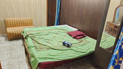 Bedroom Image of 500 Sq.ft 1 RK Builder Floor for rent in Butler Colony Lucknow for Rs. 10000