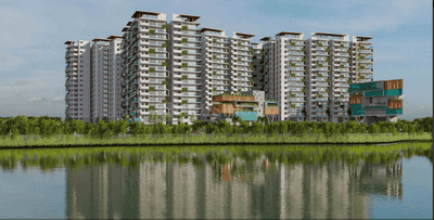 Image of 1375 Sq.ft 2 BHK Apartment / Flat for sale in Puppalaguda, Hyderabad for Rs. 11800000