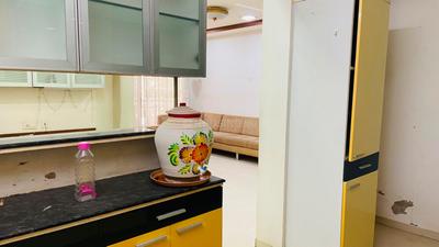 Kitchen Image of 1600 Sq.ft 3 BHK Apartment / Flat for sale in Civic Samanvay Residency, South Bopal Ahmedabad for Rs. 11500000