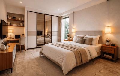 Bedroom Image of 1182 Sq.ft 2 BHK Apartment / Flat for sale in Datta Colony Kolhapur for Rs. 7000000