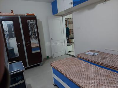 Bedroom Image of 1000 Sq.ft 2 BHK Apartment / Flat for rent in MSR Queenstown, Chinchwad Pune for Rs. 35000