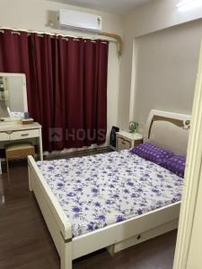 Bedroom Image of 1600 Sq.ft 3 BHK Apartment / Flat for rent in kukreja crystal, Kopar Khairane Navi Mumbai for Rs. 80000