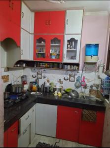 Kitchen Image of 1000 Sq.ft 2 BHK Builder Floor for sale in Daulatpura Ghaziabad for Rs. 3500000