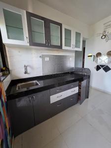 Kitchen Image of 585 Sq.ft 1 BHK Apartment / Flat for rent in Somani Dream Home Phase 1, Punawale Pune for Rs. 16000