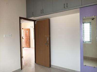 Bedroom Image of 1100 Sq.ft 2 BHK Builder Floor for rent in K R Puram Bengaluru for Rs. 16000