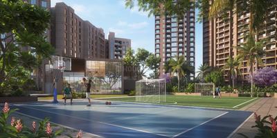 Image of 1058 Sq.ft 2 BHK Apartment / Flat for sale in Basil Maximus, Punawale, Pune for Rs. 8200000