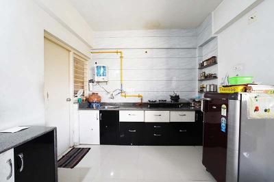 Kitchen Image of 1440 Sq.ft 3 BHK Apartment / Flat for sale in Dev Parisar, Vaishno Devi Circle Ahmedabad for Rs. 7200000