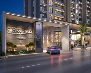 Image of 1521 Sq.ft 3 BHK Apartment / Flat for sale in Santiago Skyworld, Bhosari, Pune for Rs. 16000000