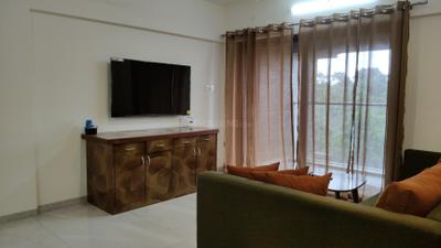 Living Room Image of 1050 Sq.ft 2 BHK Apartment / Flat for rent in Oxy Beaumonde, Viman Nagar Pune for Rs. 72000