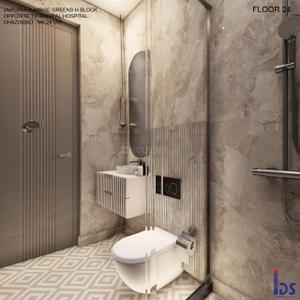 Bathroom Image of 810 Sq.ft 2 BHK Builder Floor for sale in Mahurali Ghaziabad for Rs. 8300000