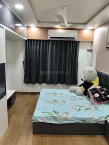 Bedroom Image of 1800 Sq.ft 3 BHK Apartment / Flat for rent in Bodakdev Ahmedabad for Rs. 45000
