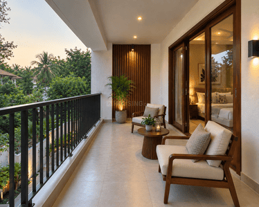 Balcony Image of 2000 Sq.ft 3 BHK Independent House for sale in Ollur Thrissur for Rs. 11800000