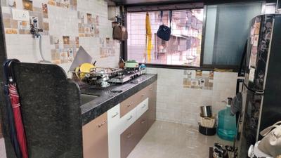 Kitchen Image of 225 Sq.ft 1 RK Apartment / Flat for rent in Andheri East Mumbai for Rs. 26100