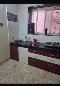 Kitchen Image of 600 Sq.ft 1 BHK Apartment / Flat for rent in Rahul Housing Society, Koregaon Park Pune for Rs. 36000