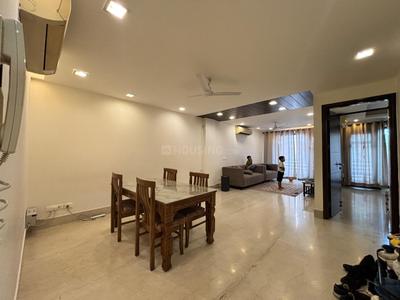 Living Room Image of 1800 Sq.ft 3 BHK Builder Floor for rent in Safdarjung Enclave New Delhi for Rs. 170000