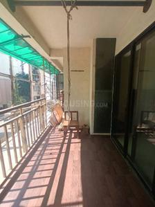 Balcony Image of 1200 Sq.ft 3 BHK Apartment / Flat for rent in Lodha Paradise, Thane West Thane for Rs. 56000