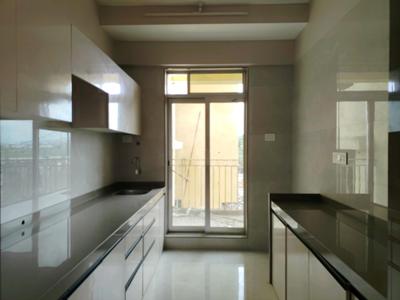 Kitchen Image of 800 Sq.ft 2 BHK Apartment / Flat for sale in Mansarovar Pearl Gardens, Vasai West Vasai for Rs. 6400000