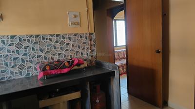 Kitchen Image of 635 Sq.ft 1 BHK Apartment / Flat for rent in Anand Vastu Anand, Kalwa Thane for Rs. 22500