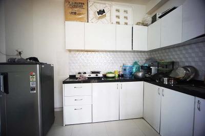 Kitchen Image of 1200 Sq.ft 3 BHK Apartment / Flat for sale in Godrej Hillside, Mahalunge Pune for Rs. 11000000