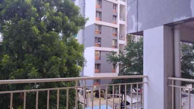 Kitchen Image of 650 Sq.ft 1 BHK Apartment / Flat for rent in Shree Aarambh, Mundhwa Pune for Rs. 20500