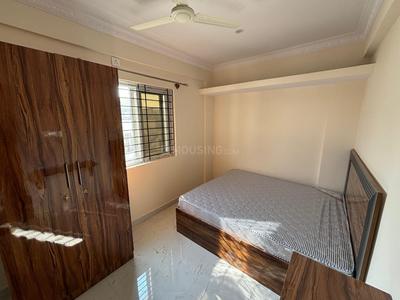 Bedroom Image of 950 Sq.ft 2 BHK Independent House for rent in Koramangala Bengaluru for Rs. 48000