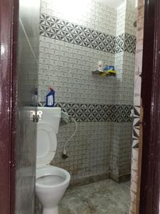 Bathroom Image of 350 Sq.ft 1 RK Builder Floor for rent in Nawada New Delhi for Rs. 6500