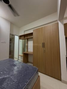 Bedroom Image of 500 Sq.ft 1 BHK Builder Floor for rent in Scheme 78 Indore for Rs. 14500