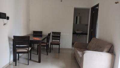 Living Room Image of 750 Sq.ft 1.5 BHK Apartment / Flat for rent in Long Island, Charholi Budruk Pune for Rs. 25000