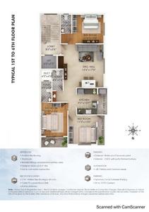 Image of 1600 Sq.ft 3 BHK Apartment / Flat for sale in Jaiprakash Nagar, Nagpur for Rs. 9200000