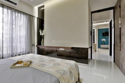 Bedroom Image of 615 Sq.ft 1 BHK Builder Floor for sale in Shree Adinath Symphony, Boisar Mumbai for Rs. 3200000