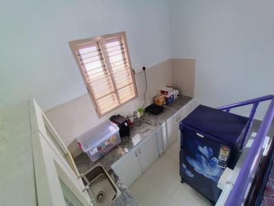 Kitchen Image of 450 Sq.ft 1 BHK Independent House for rent in Sanjaynagar Bengaluru for Rs. 45000