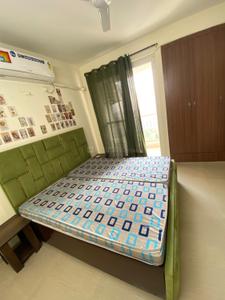 Bedroom Image of 1200 Sq.ft 2 BHK Apartment / Flat for rent in N K Savitry Greens, Nabha Zirakpur for Rs. 27000