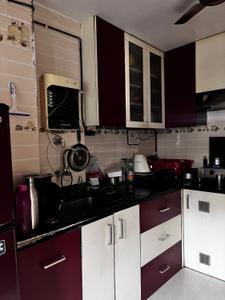 Kitchen Image of 1000 Sq.ft 2 BHK Apartment / Flat for rent in Shanti Sagar Apartment, Vashi Navi Mumbai for Rs. 42000