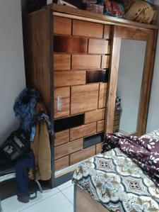 Bedroom Image of 1080 Sq.ft 2 BHK Apartment / Flat for rent in Godrej Vananta, Jagatpur Ahmedabad for Rs. 25000