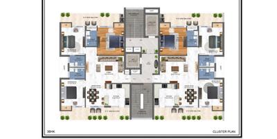 Image of 2800 Sq.ft 4 BHK Apartment / Flat for sale in Dhakoli, Zirakpur for Rs. 24700000