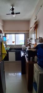 Kitchen Image of 1050 Sq.ft 2 BHK Apartment / Flat for sale in Makarba Ahmedabad for Rs. 7500000