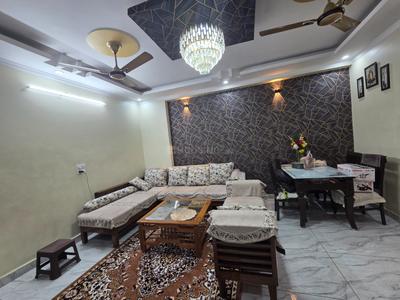 Hall Image of 900 Sq.ft 3 BHK Builder Floor for sale in Mahavir Enclave New Delhi for Rs. 8200000