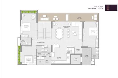Image of 6200 Sq.ft 5 BHK Penthouse for sale in Science City, Ahmedabad for Rs. 40600000