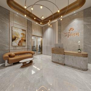 Hall Image of 519 Sq.ft 1 RK Studio for sale in Gopalpura Jaipur for Rs. 6600000