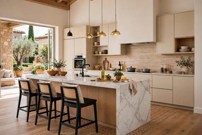 Kitchen Image of 4000 Sq.ft 5 BHK Independent House for rent in Ratanada Jodhpur for Rs. 70000