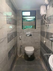 Common Bathroom Image of 750 Sq.ft 2 BHK Apartment / Flat for sale in Space Residency, Mira Road East Mira Bhayandar for Rs. 12000000